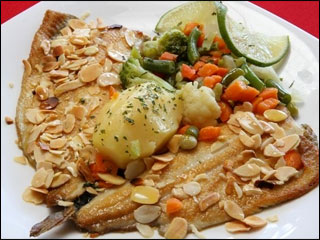 Truta com Amêndoas é a indicação da Choperia Baden Baden para este Verão Truta com Amêndoas é a indicação da Choperia Baden Baden para este Verão