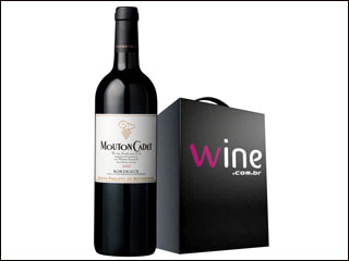 Vinho francês Mouton Cadet bate recorde de vendas na internet