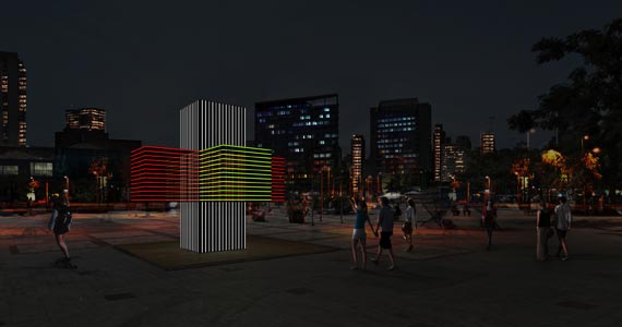 Cervejaria Ambev traz obra inédita de LED para o Largo da Batata Eventos BaresSP 570x300 imagem
