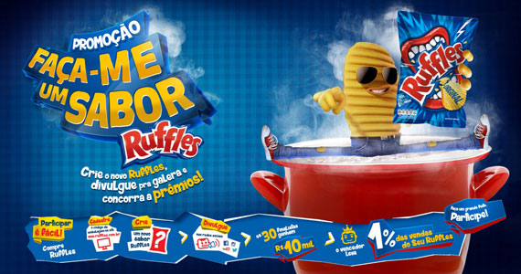 Ruffles anuncia os 30 sabores semifinalistas da promoção Faça-Me um Sabor® Ruffles anuncia os 30 sabores semifinalistas da promoção Faça-Me um Sabor®