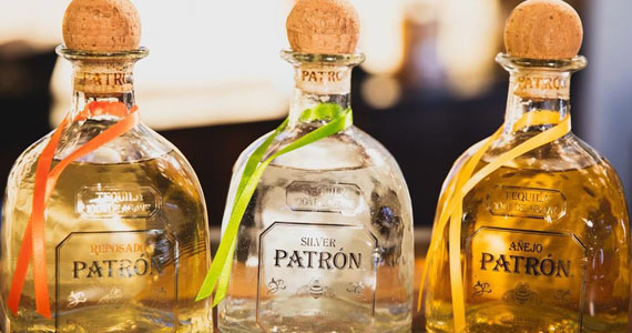 Patrón apresenta 4 tipos da bebida: Añejo, Reposado, Silver e Café Patrón apresenta 4 tipos da bebida: Añejo, Reposado, Silver e Café
