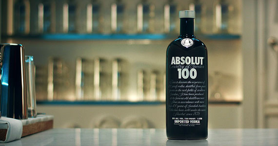 Vodka Absolut 100