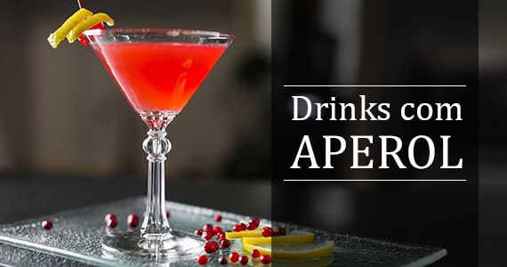 Drinks com Aperol, faça você mesmo