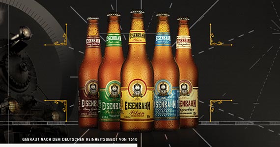 Eisenbahn lança versões em lata dos estilos American IPA e Pale Ale