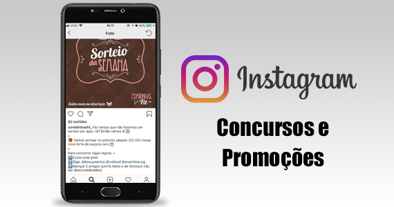 Concurso e Promoções no Instagram