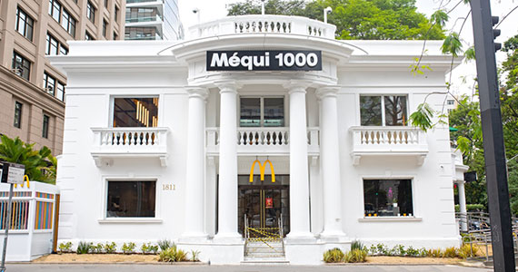 McDonalds inaugura o Méqui 1000 em casarão da Av. Paulista McDonalds inaugura o Méqui 1000 em casarão da Av. Paulista