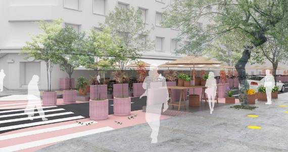 Movimento Ocupa Rua busca ajudar na retomada de bares e restaurantes Movimento Ocupa Rua busca ajudar na retomada de bares e restaurantes