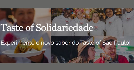 Taste of Solidariedade do Taste