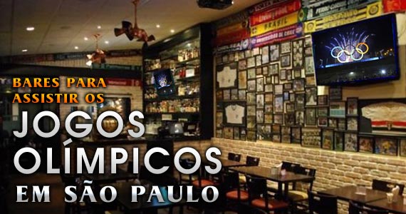 Bares para assistir os Jogos Olímpicos em São Paulo