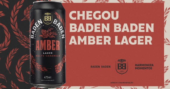 Grupo HEINEKEN amplia portfólio com nova Baden Baden Amber Lager