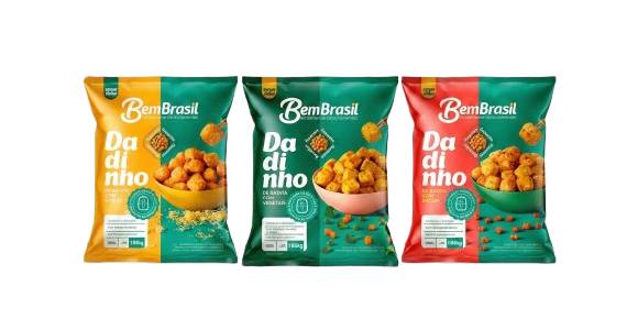 Bem Brasil lança três novos sabores de Dadinhos de batata e reforça diversificação de portfólio em 2026 Bem Brasil lança três novos sabores de Dadinhos de batata e reforça diversificação de portfólio em 2026