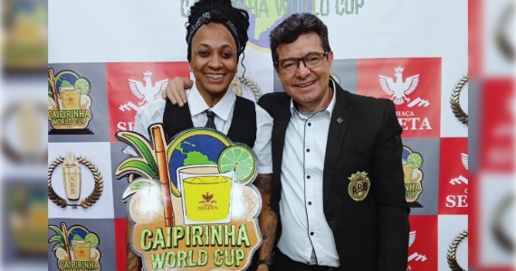 Patrícia Cipriano leva título nacional com caipirinha de pepino
