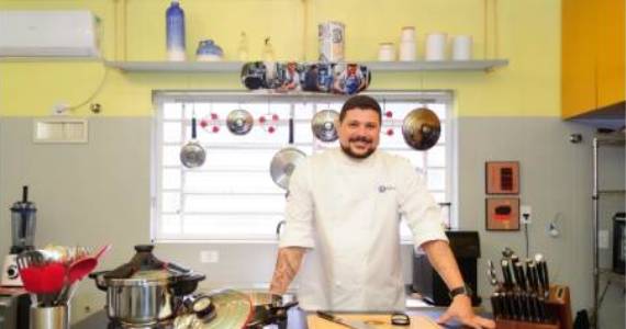 CasaLab no Museu da Imaginação com chef com marca MasterChef