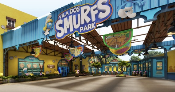 Vila dos Smurfs Park inaugura em novembro em São Paulo