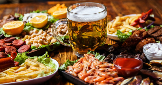 Tenha opções de combos