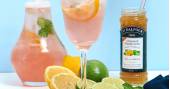 Aurora Fine Brands apresenta drink com geleia St. Dalfour Citrons & Citrons Vert