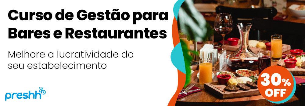 Parceiro Curso de Gestão para Bares e Restaurantes