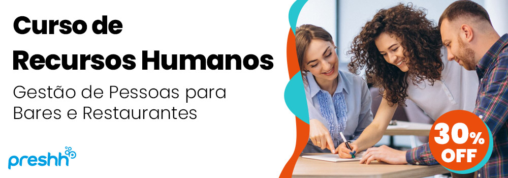 Parceiro Curso de RH - Gestão de pessoas para bares e restaurantes