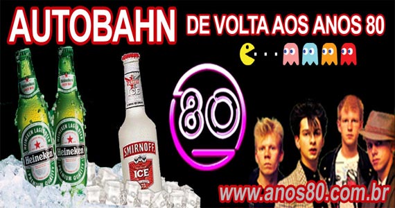 Autobahn realiza Mega Festa dos Anos 80 com edição especial Depeche Mode e Erasure