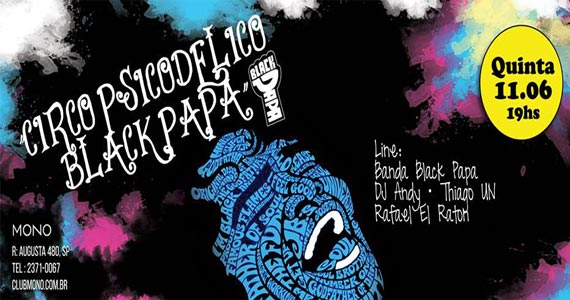Banda Black Papa agita a noite com muitas músicas na Mono Club Eventos BaresSP 570x300 imagem
