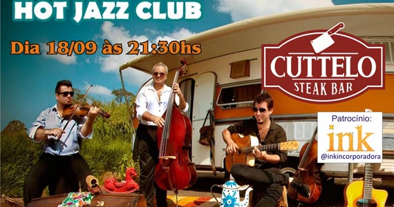 Banda Hot Jazz Club se apresenta no Cuttelo Steak Bar nesta sexta-feira Eventos BaresSP 570x300 imagem