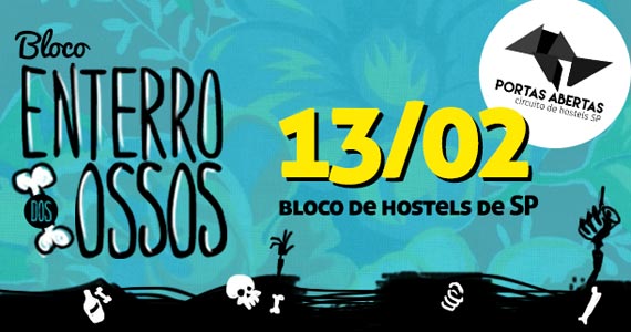 Bloco de Carnaval Enterro dos Ossos agita os foliões no bairro da Vila Mariana