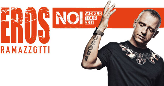 Eros Ramazzotti faz show no Credicard Hall em São Paulo