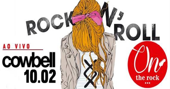 Banda Cowbell comanda a noite no projeto On The Rock no Gràcia Bar Eventos BaresSP 570x300 imagem
