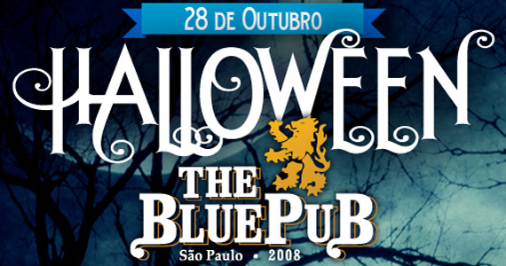Noite de Halloween com promoções especiais e concurso de fantasias no The Blue Pub Eventos BaresSP 570x300 imagem