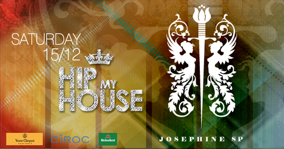 Festa Hip My House da Josephine SP acontece neste sábado com muito som Eventos BaresSP 570x300 imagem