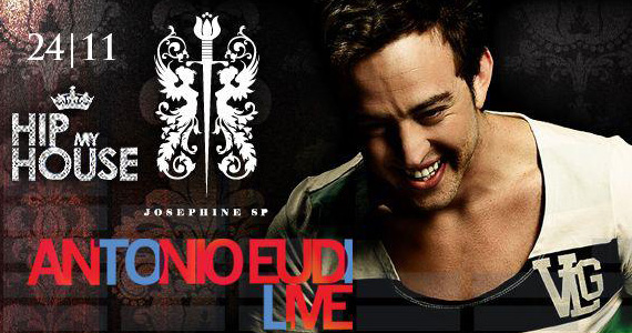 Josephine SP recebe a Festa Hip My House com Antonio Eudi no sábado