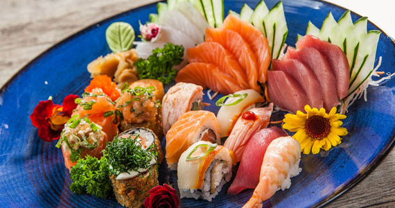 Fusion Sushi no 13 Festival Gastronômico de Ubatuba