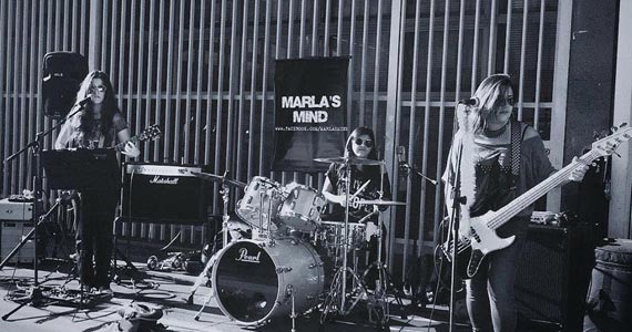 Banda Marla's Mind toca muito Pop/ Rock no palco do Garrafas Bar Eventos BaresSP 570x300 imagem