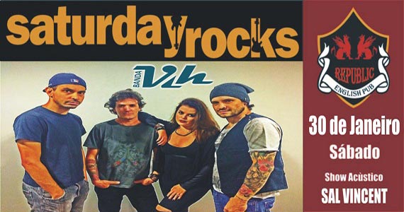 Banda Vih e William Kim comandam a noite com muito pop rock no Republic Pub Banda Vih e William Kim comandam a noite com muito pop rock no Republic Pub