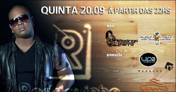 Maevva apresenta na quinta-feira o show do cantor Rodriguinho Maevva apresenta na quinta-feira o show do cantor Rodriguinho