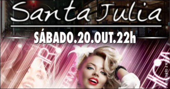 O melhor do sertanejo na noite de sábado no Santa Julia