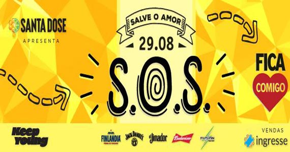 Esporte Clube Pinheiros recebe a Festa SOS - Salve o Sábado com Banda Fica Comigo Eventos BaresSP 570x300 imagem