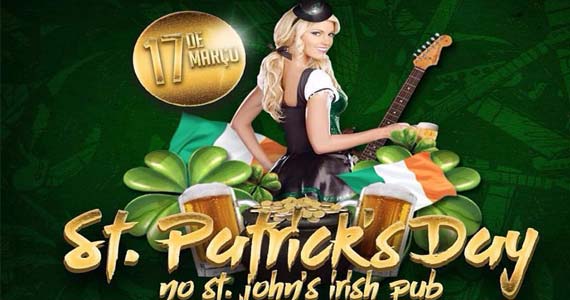 Bandas Navar e Friends e Gullivera comandam a festa de St. Patricks Day do St. Johns