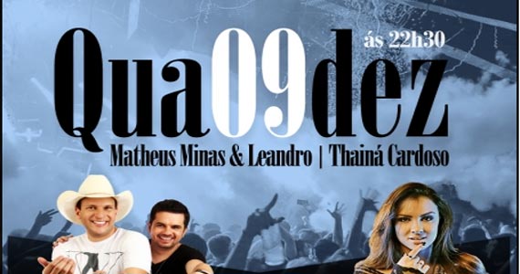 Matheus Minas & Leandro e convidados agitam a noite do Villa Mix na quarta Eventos BaresSP 570x300 imagem
