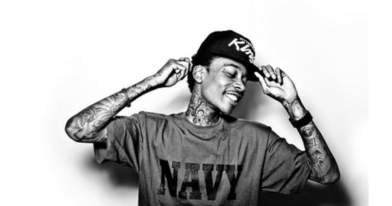 Rapper Wiz Khalifa anima o palco do Espaço das Américas no domingo