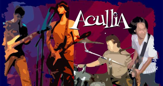Os agitos da banda Acullia no sábado do St. John's Irish Pub 