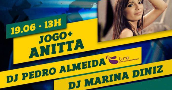 Ginga transmite jogo do Brasil e tem show da cantora Anitta no Santa Aldeia