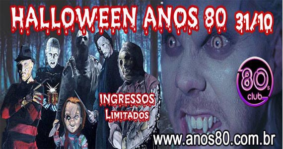 Autobahn realiza Mega Festa dos Anos 80- Edição Halloween com atrações Eventos BaresSP 570x300 imagem