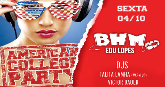 Ballroom recebe 2ª edição da festa American College Party com DJs animando a sexta-feira