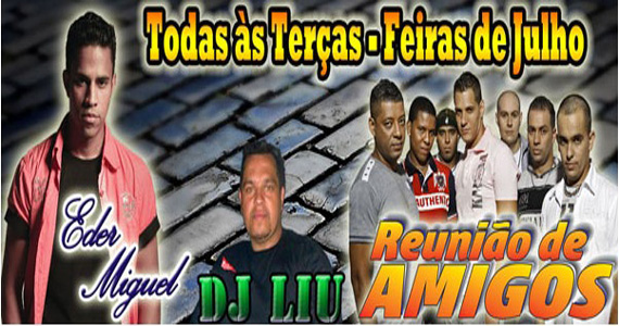 Pagodeira com Eder Miguel, DJ Liu e Reunião de Amigos na Barracuda