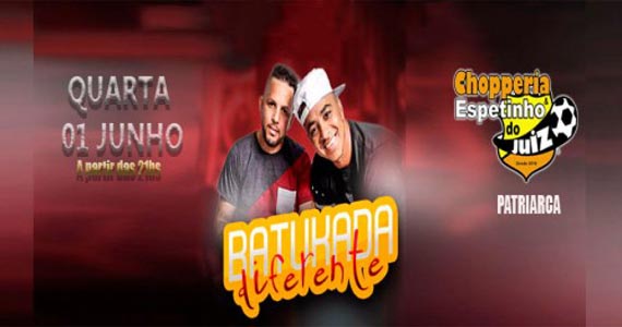 Quarta Samba e Pagode com Batukada Diferente agita o Bar Espetinho do Juiz