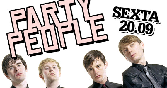 Party People tem especial Franz Ferdinand nesta sexta-feira na Blitz Haus Party People tem especial Franz Ferdinand nesta sexta-feira na Blitz Haus