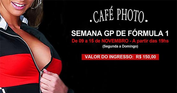 Café Photo promove Semana da Fórmula 1 com atrações especiais Eventos BaresSP 570x300 imagem