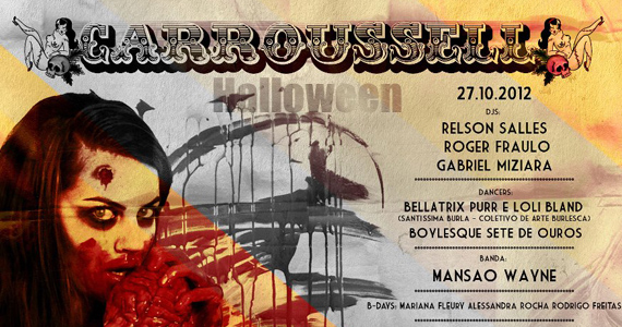 Halloween da Carroussell acontece neste sábado na Kitsch Club