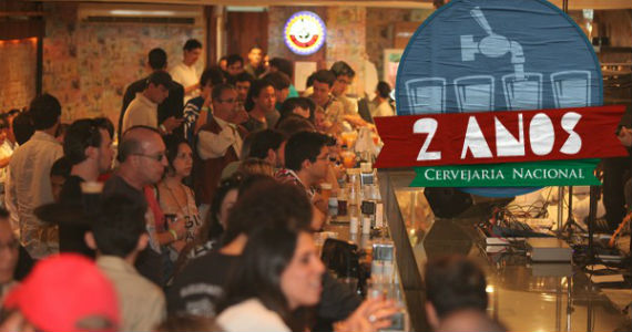 Festa de dois anos da Cervejaria Nacional acontece neste domingo